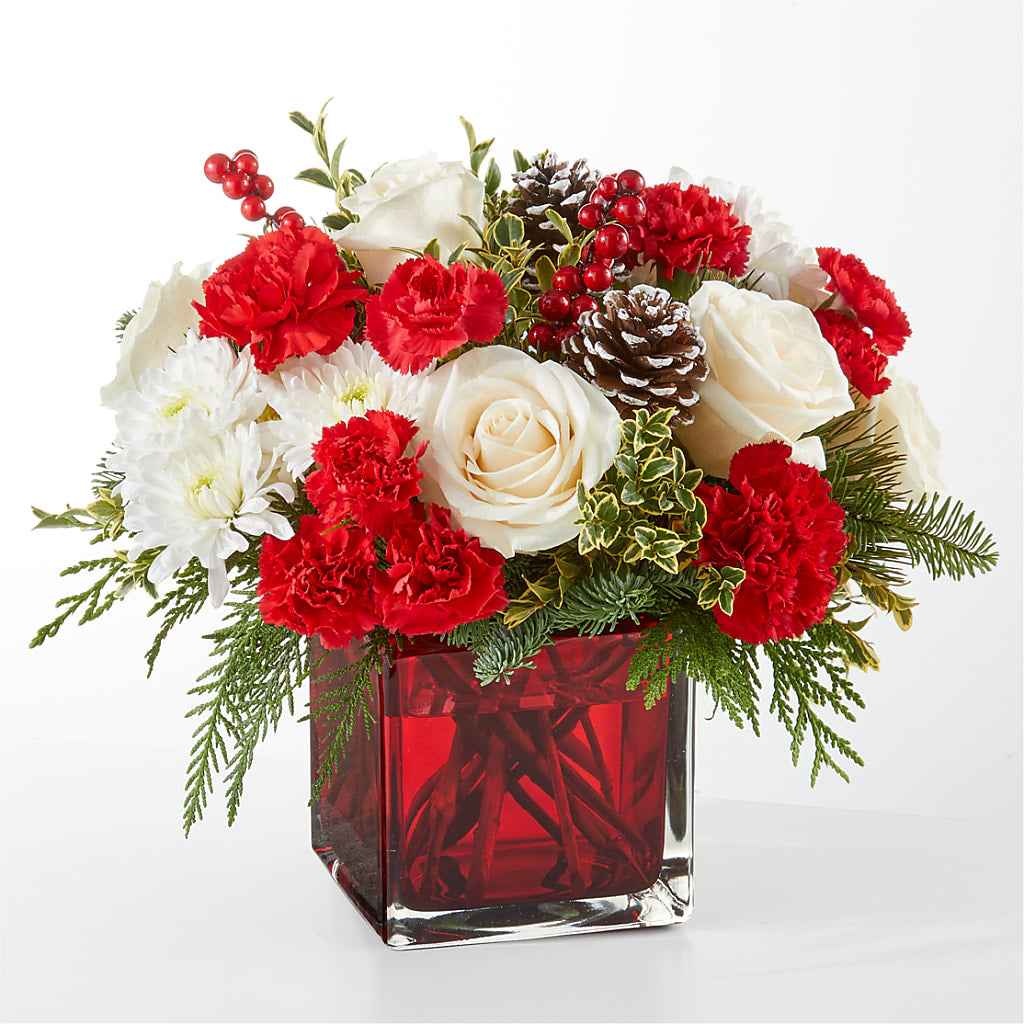 Christmas Market Bouquet – Illusion Flower Shop, Houston TX