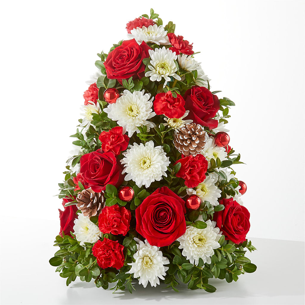 Let It Snow Tree – Illusion Flower Shop, Houston TX