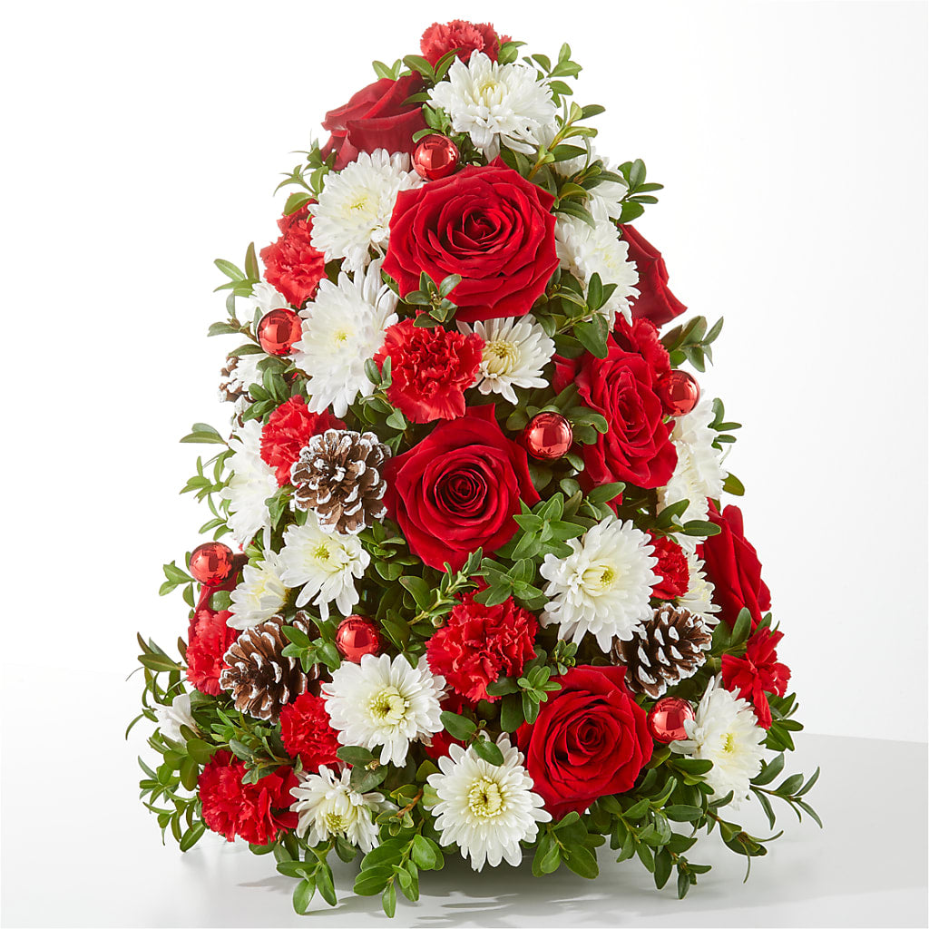Let It Snow Tree – Illusion Flower Shop, Houston TX
