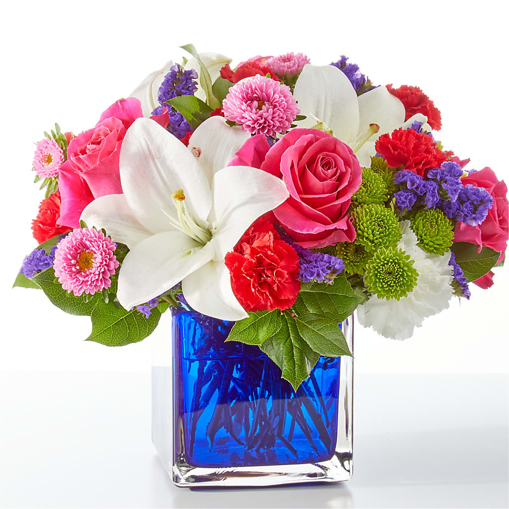 Quality Time Bouquet – Illusion Flower Shop, Houston TX