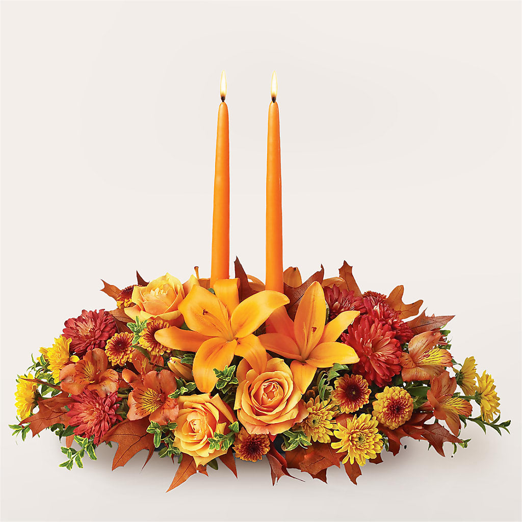 Traditions Centerpiece – Illusion Flower Shop, Houston TX