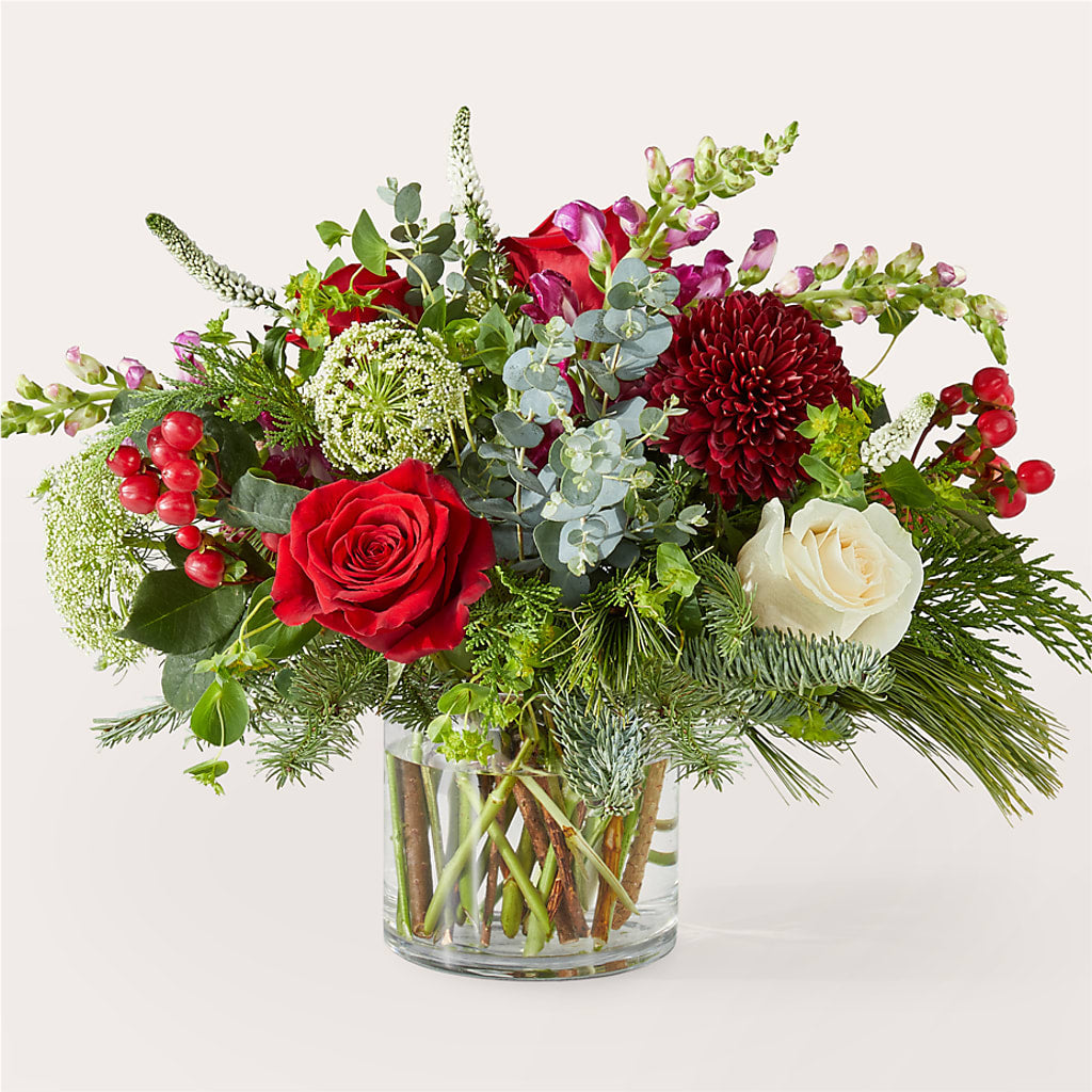 Cranberry Fizz Bouquet – Illusion Flower Shop, Houston TX