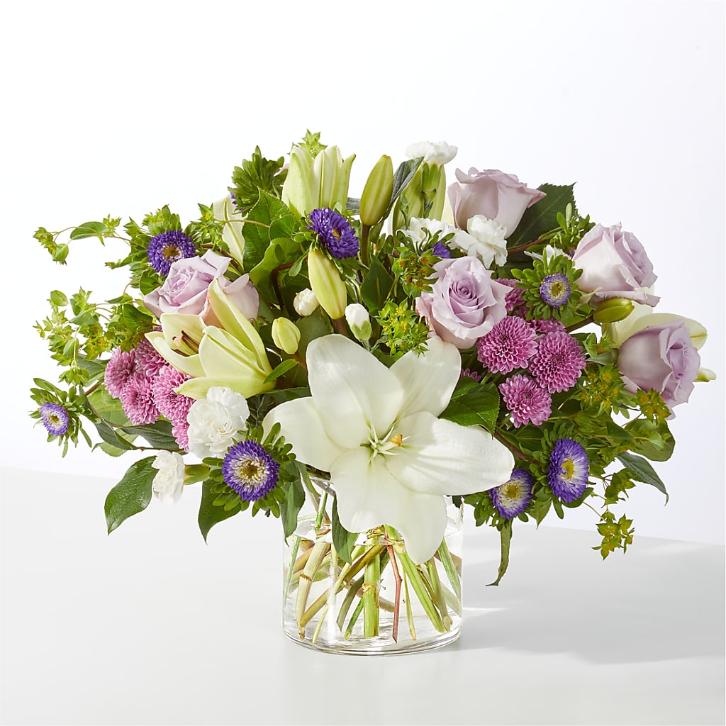 April Showers Bouquet – Illusion Flower Shop, Houston TX