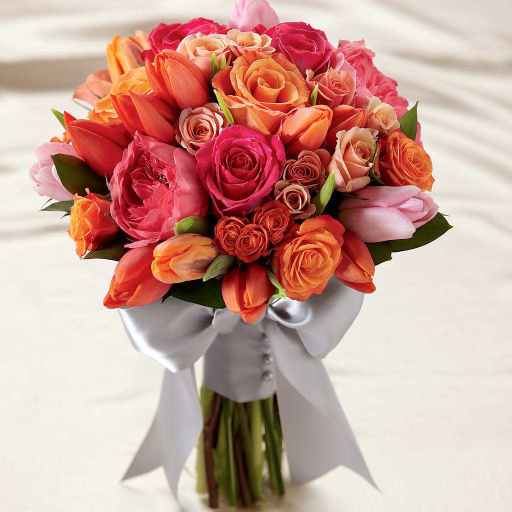 Sunset Dream Bouquet – Illusion Flower Shop, Houston TX