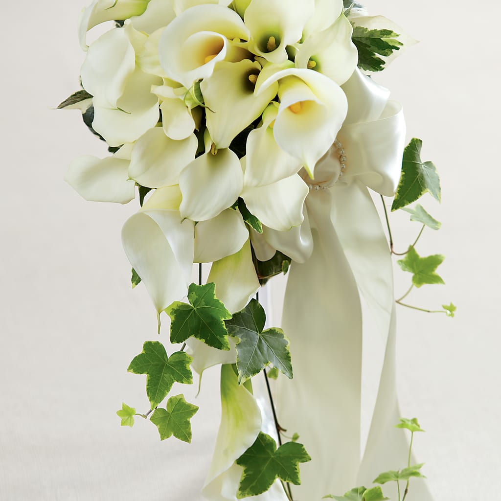 White Chapel Bouquet – Illusion Flower Shop, Houston TX
