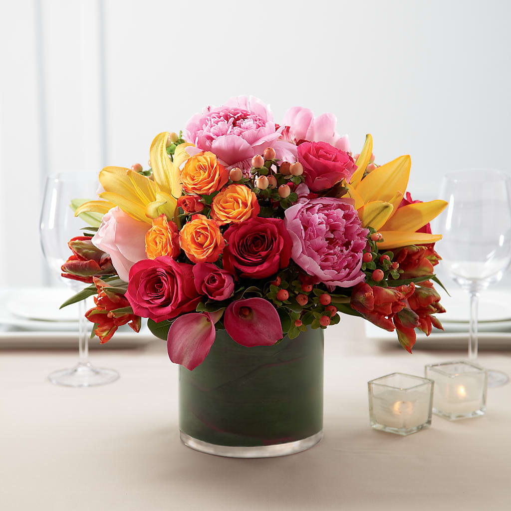 Color Mix Arrangement – Illusion Flower Shop, Houston TX