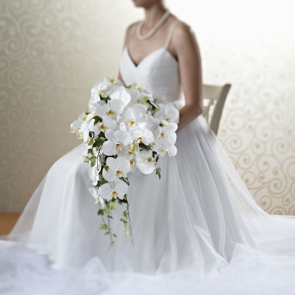 Classic White Bouquet – Illusion Flower Shop, Houston TX