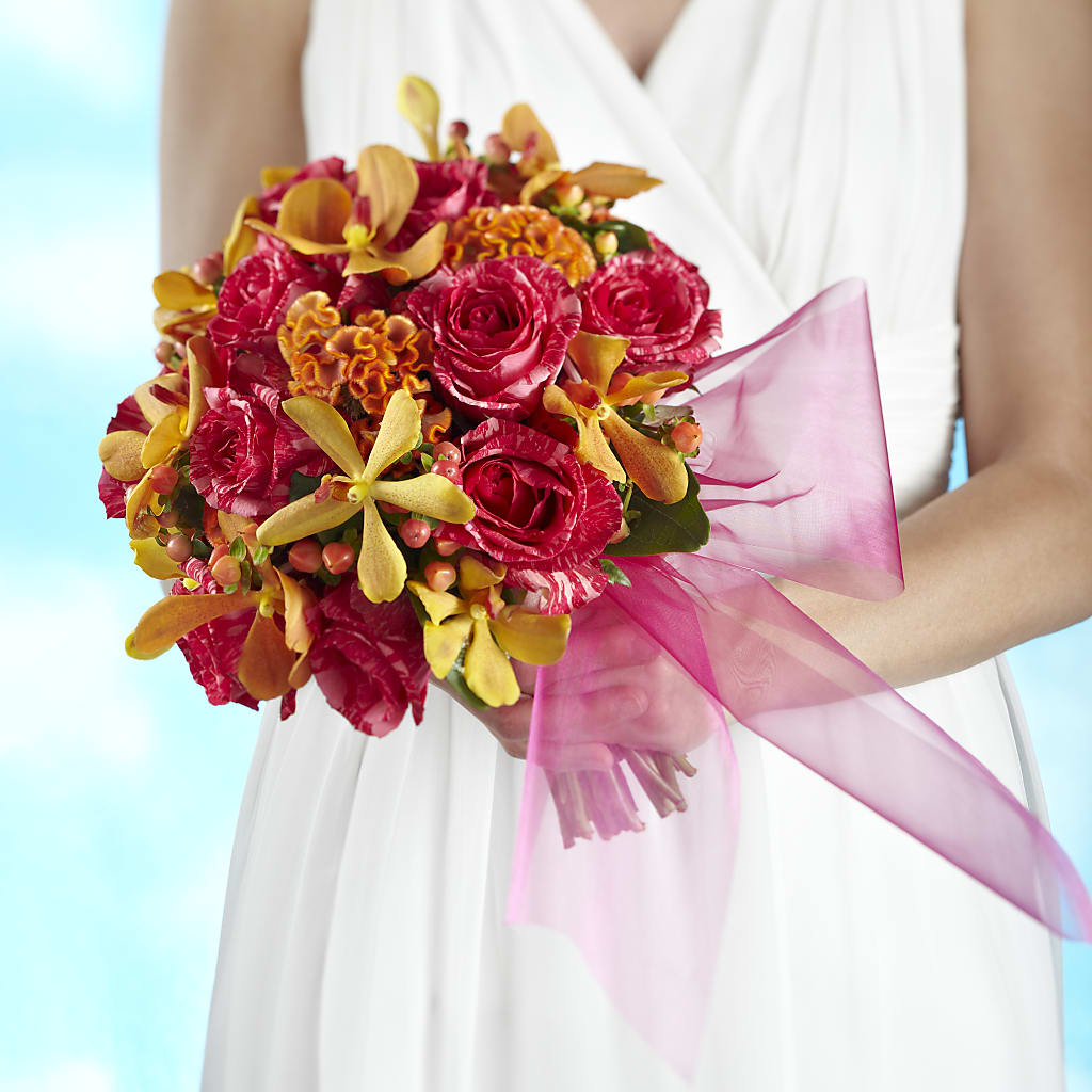 Brilliant Shades of Love Bouquet – Illusion Flower Shop, Houston TX