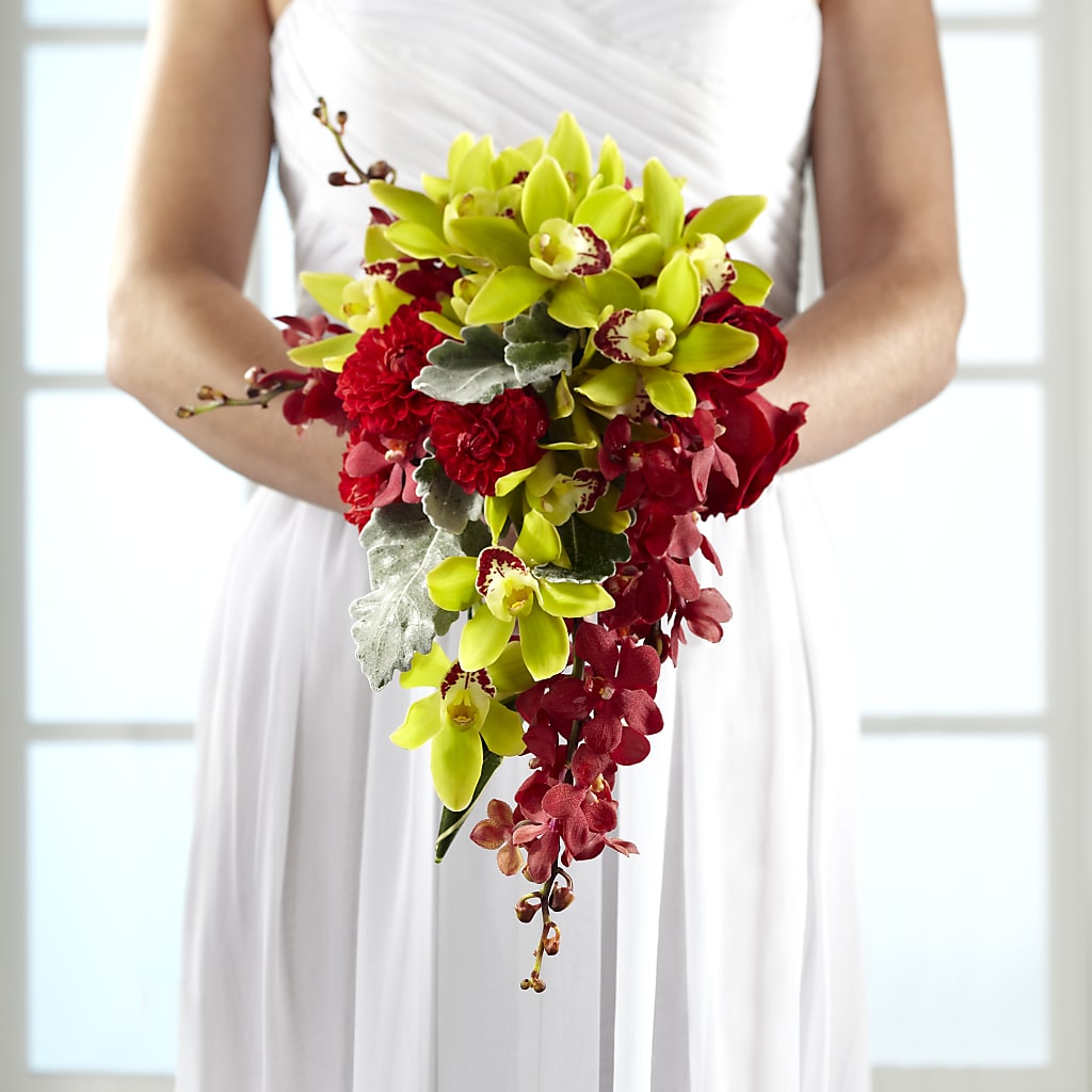 Elegant Orchid Bouquet – Illusion Flower Shop, Houston TX