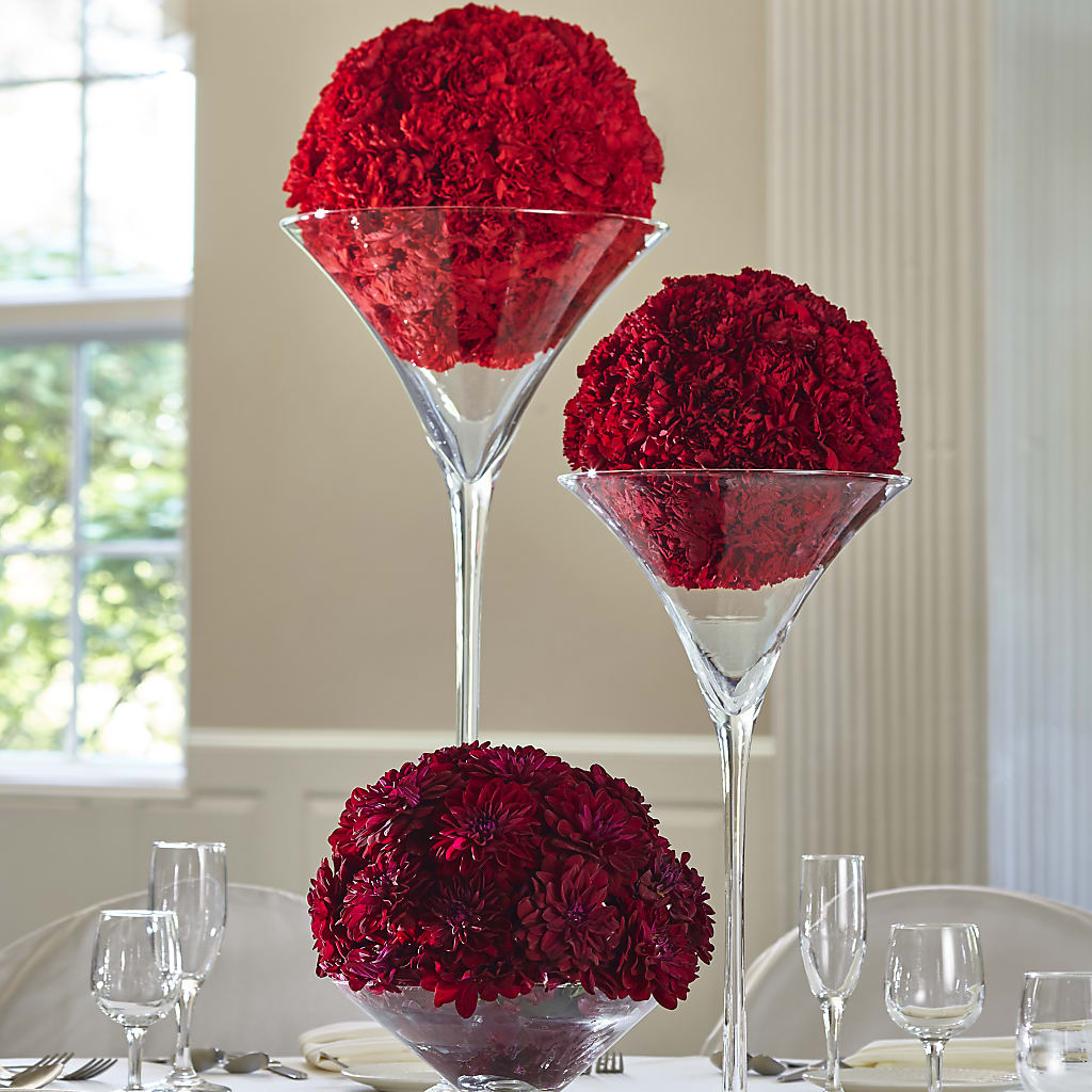 Our Special Vows Centerpiece – Illusion Flower Shop, Houston TX