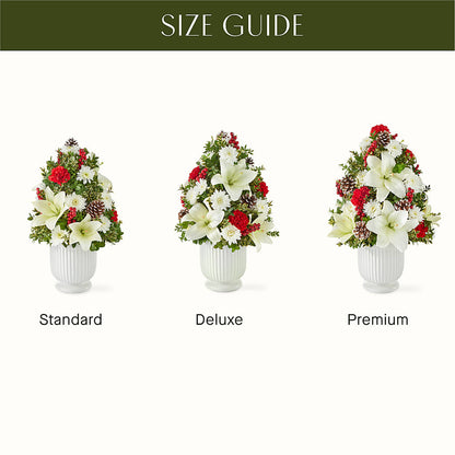 Festive Moments Tree –  Illusion Flower Shop, Houston TX