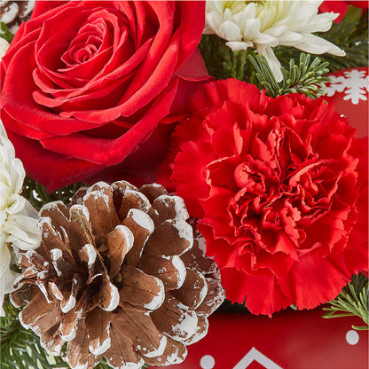 Christmas Village Ornament –  Illusion Flower Shop, Houston TX
