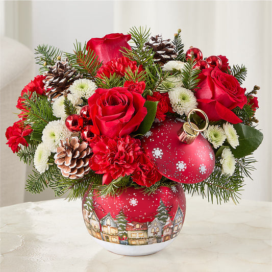 Christmas Carols Ornament –  Illusion Flower Shop, Houston TX