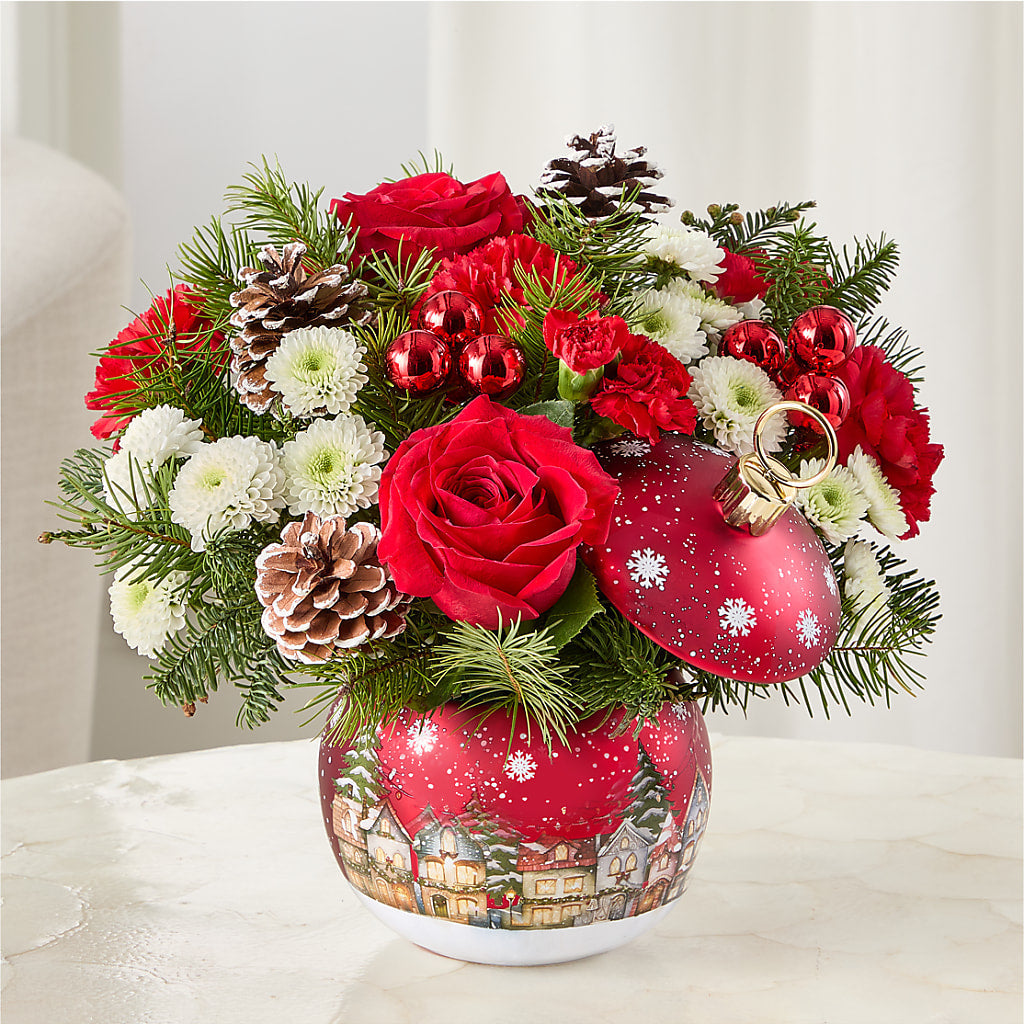 Christmas Carols Ornament –  Illusion Flower Shop, Houston TX