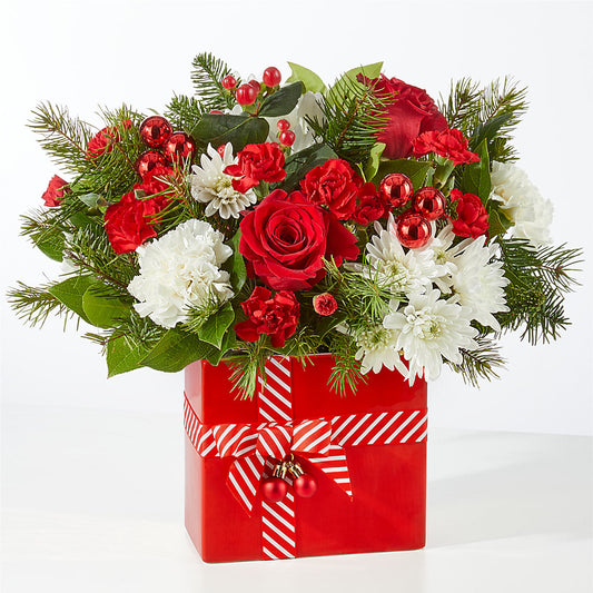 Presents Under the Tree Bouquet –  Illusion Flower Shop, Houston TX