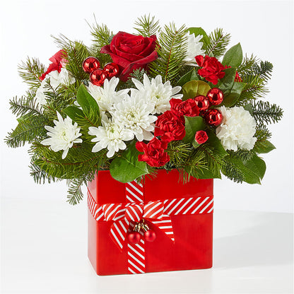 Presents Under the Tree Bouquet –  Illusion Flower Shop, Houston TX