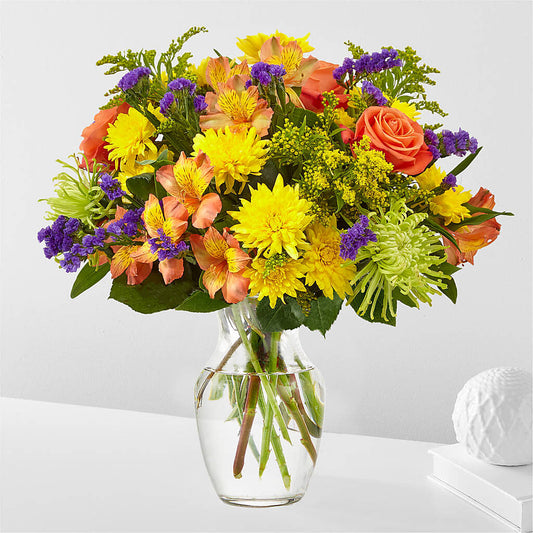 Marmalade Skies Bouquet –  Illusion Flower Shop, Houston TX