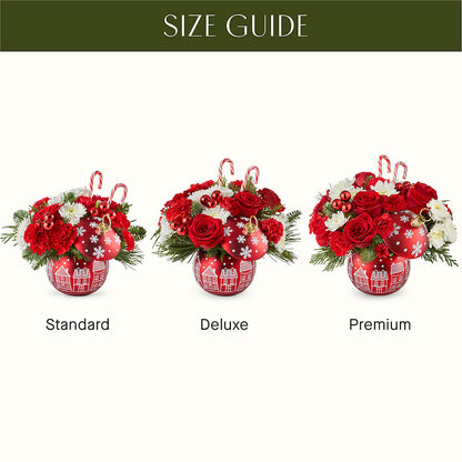 Cheer in the Air Ornament –  Illusion Flower Shop, Houston TX