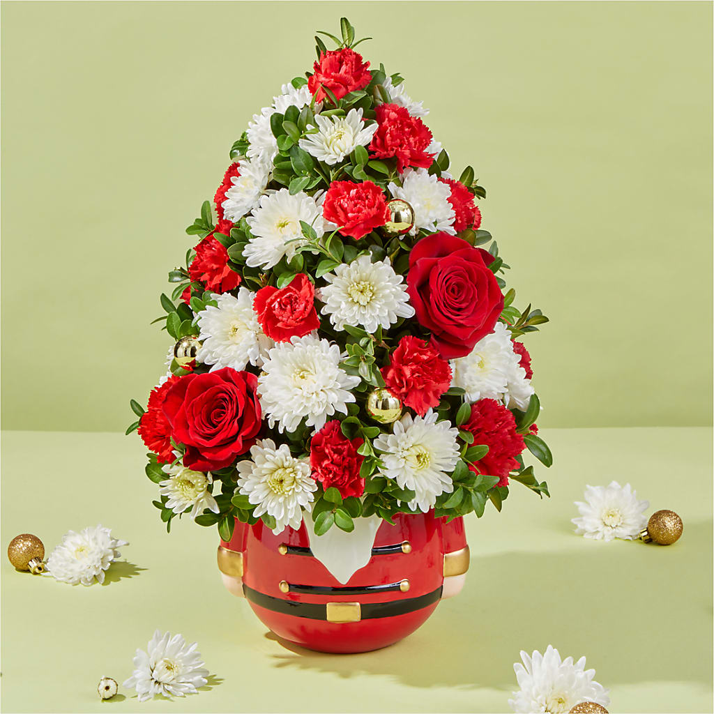 Royal Nutcracker Tree –  Illusion Flower Shop, Houston TX