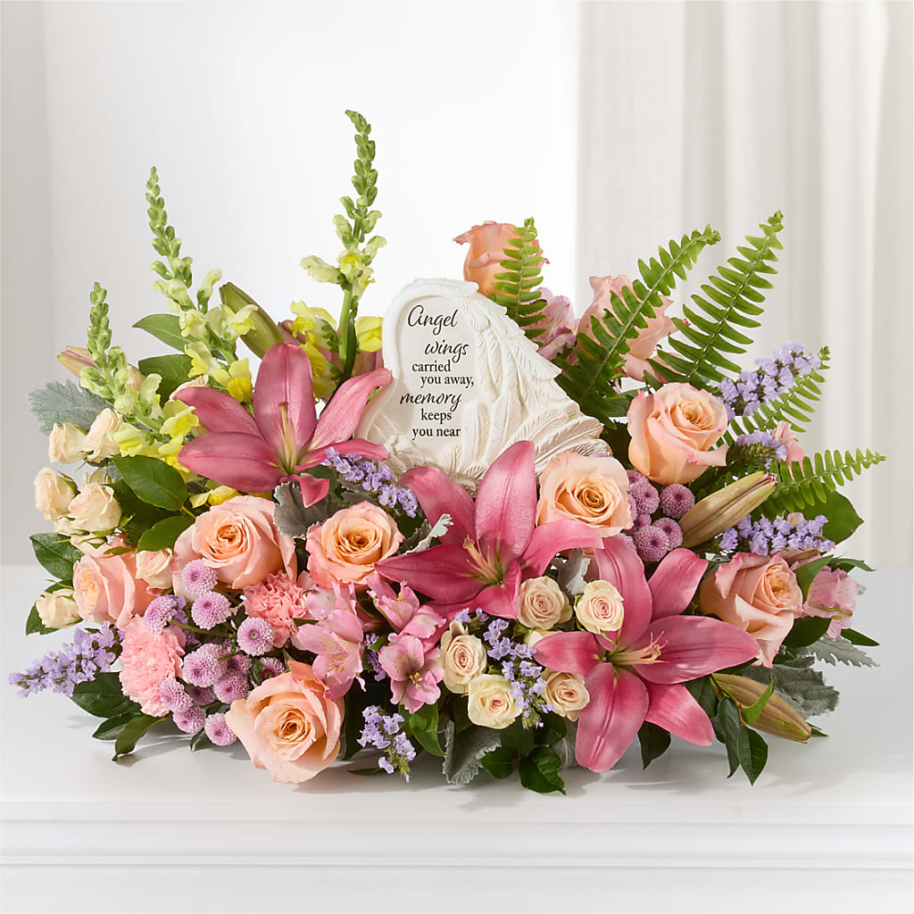 Gentle Light Arrangement –  Illusion Flower Shop, Houston TX