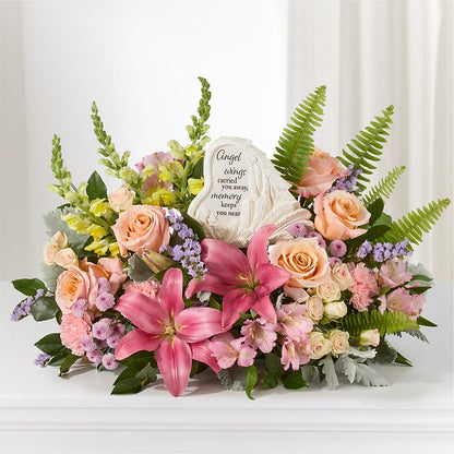 Gentle Light Arrangement –  Illusion Flower Shop, Houston TX