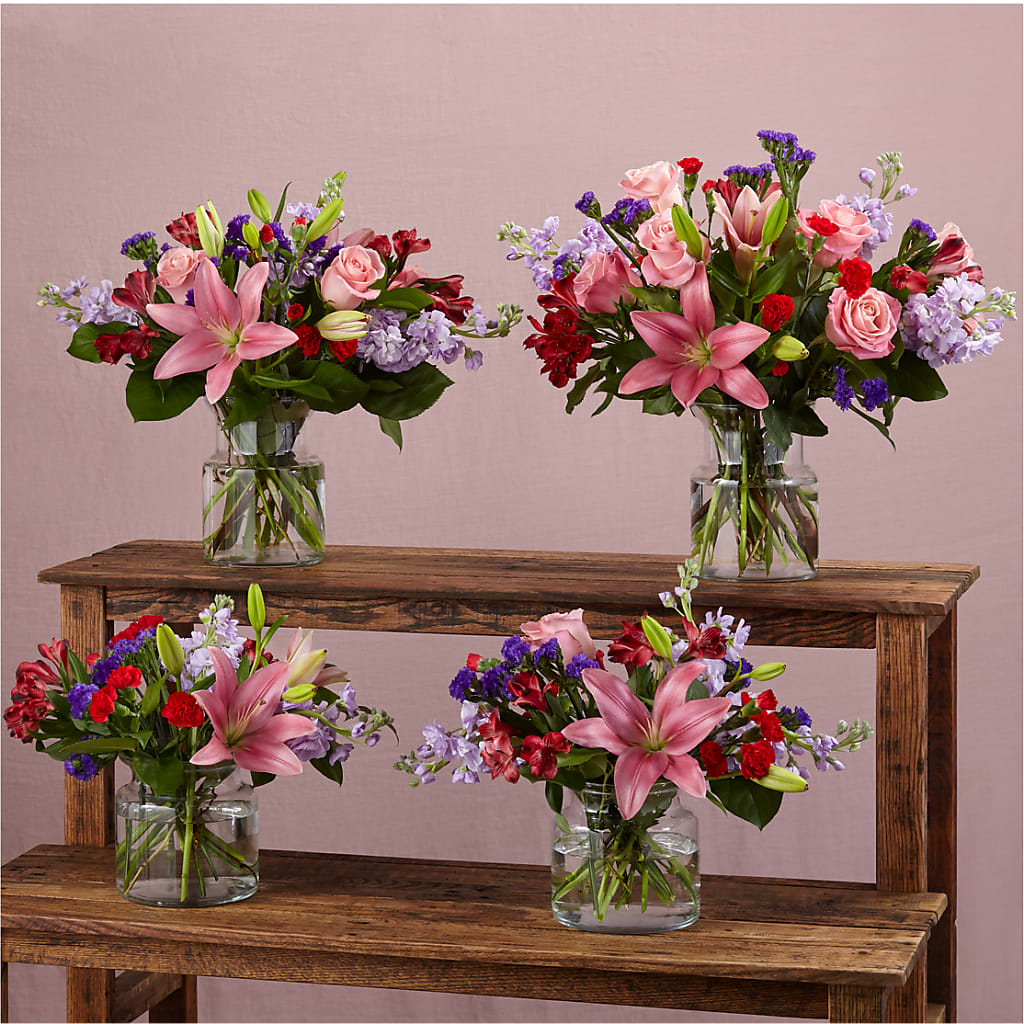 Romantique Bouquet –  Illusion Flower Shop, Houston TX