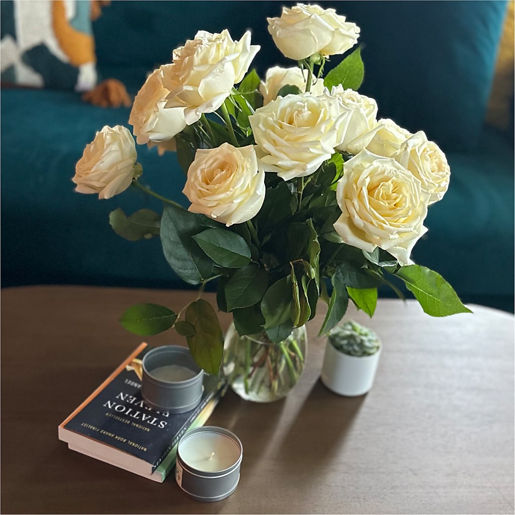 Long Stem Yellow Rose Bouquet –  Illusion Flower Shop, Houston TX