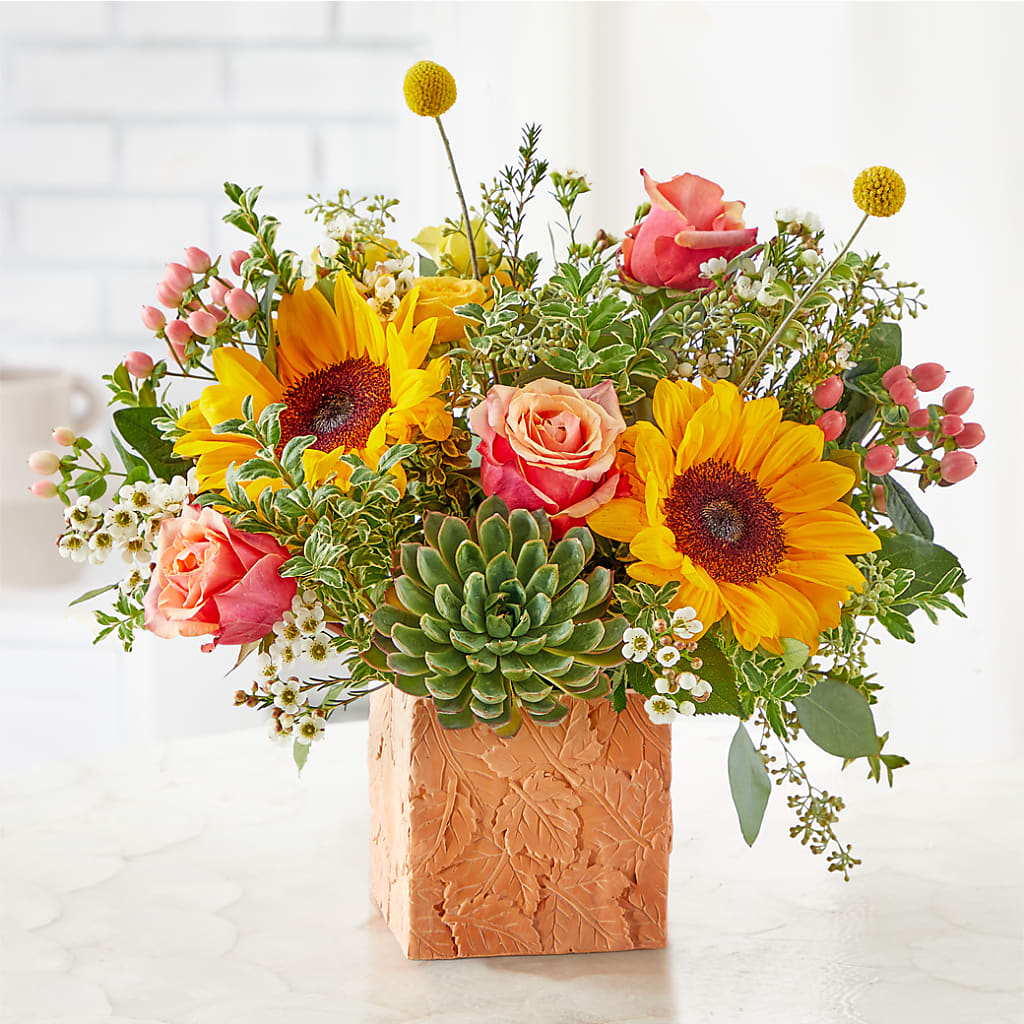 Sunflower Season Bouquet –  Illusion Flower Shop, Houston TX