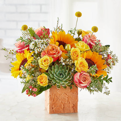 Sunflower Season Bouquet –  Illusion Flower Shop, Houston TX