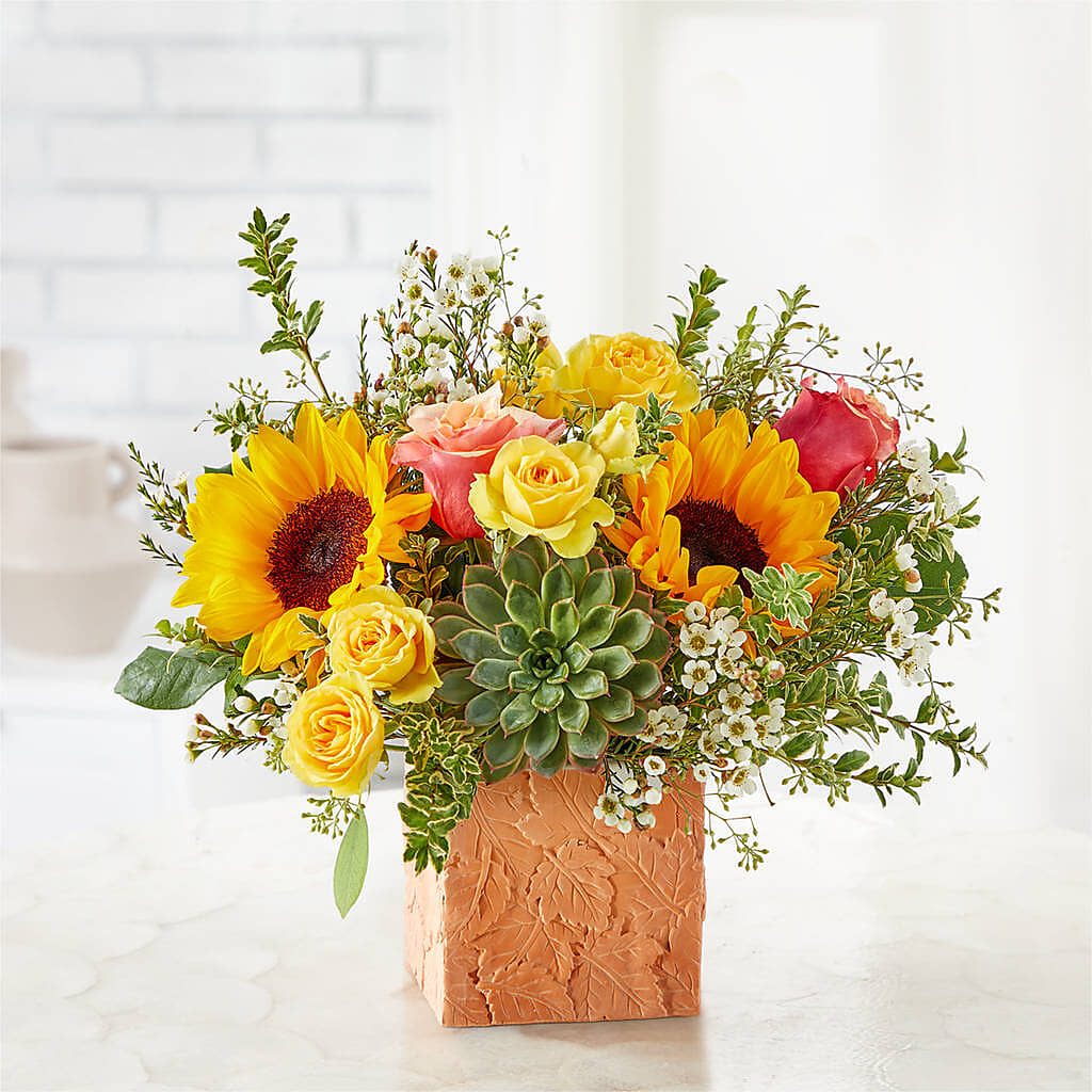 Sunflower Season Bouquet –  Illusion Flower Shop, Houston TX