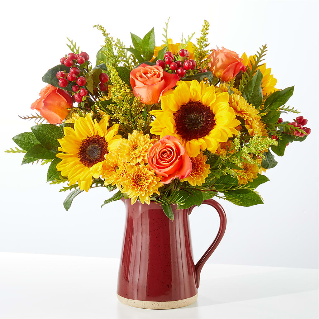 Scents of Autumn Bouquet –  Illusion Flower Shop, Houston TX