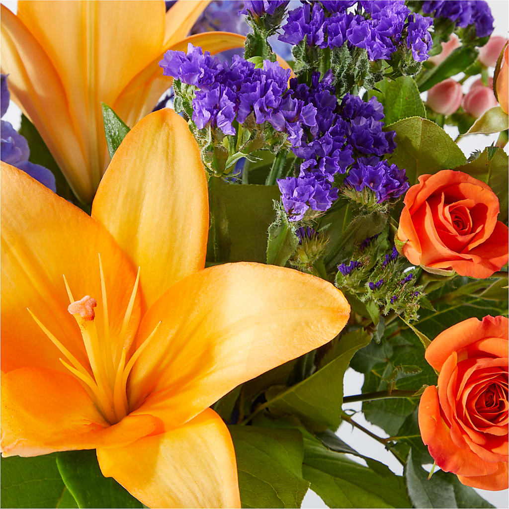 Radiant Citrus Bouquet –  Illusion Flower Shop, Houston TX