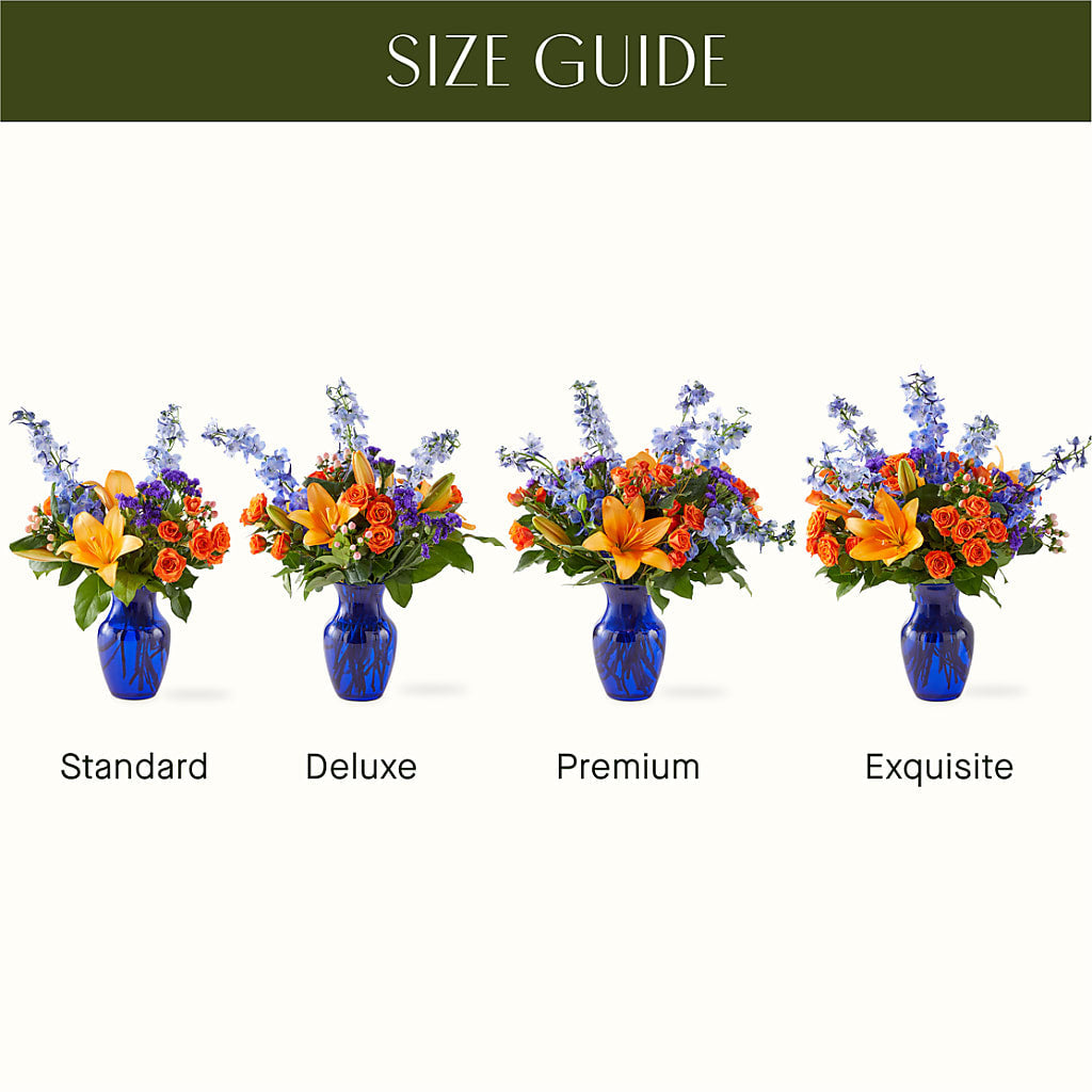 Radiant Citrus Bouquet –  Illusion Flower Shop, Houston TX