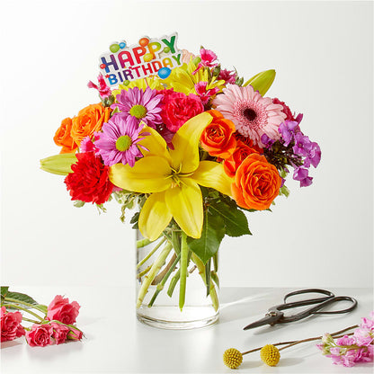 Cue the Confetti - A Florist Original –  Illusion Flower Shop, Houston TX