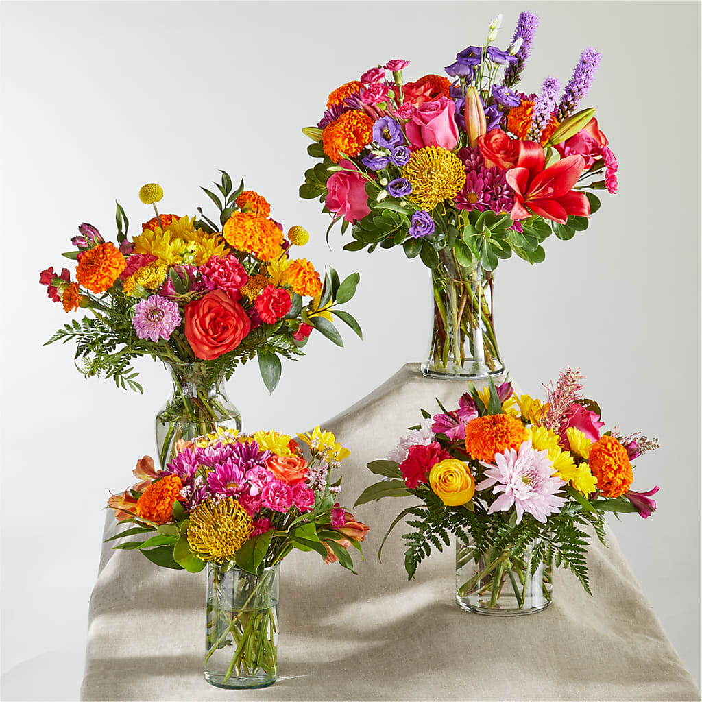 Feast of Color – A Florist Original –  Illusion Flower Shop, Houston TX