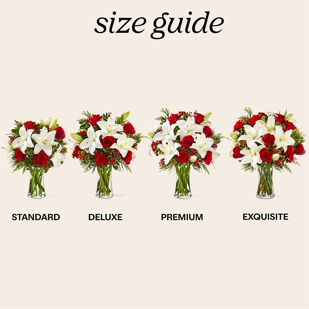 Sparkling Snowflakes Bouquet –  Illusion Flower Shop, Houston TX