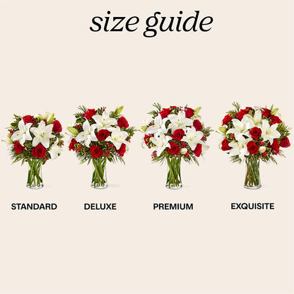 Sparkling Snowflakes Bouquet –  Illusion Flower Shop, Houston TX