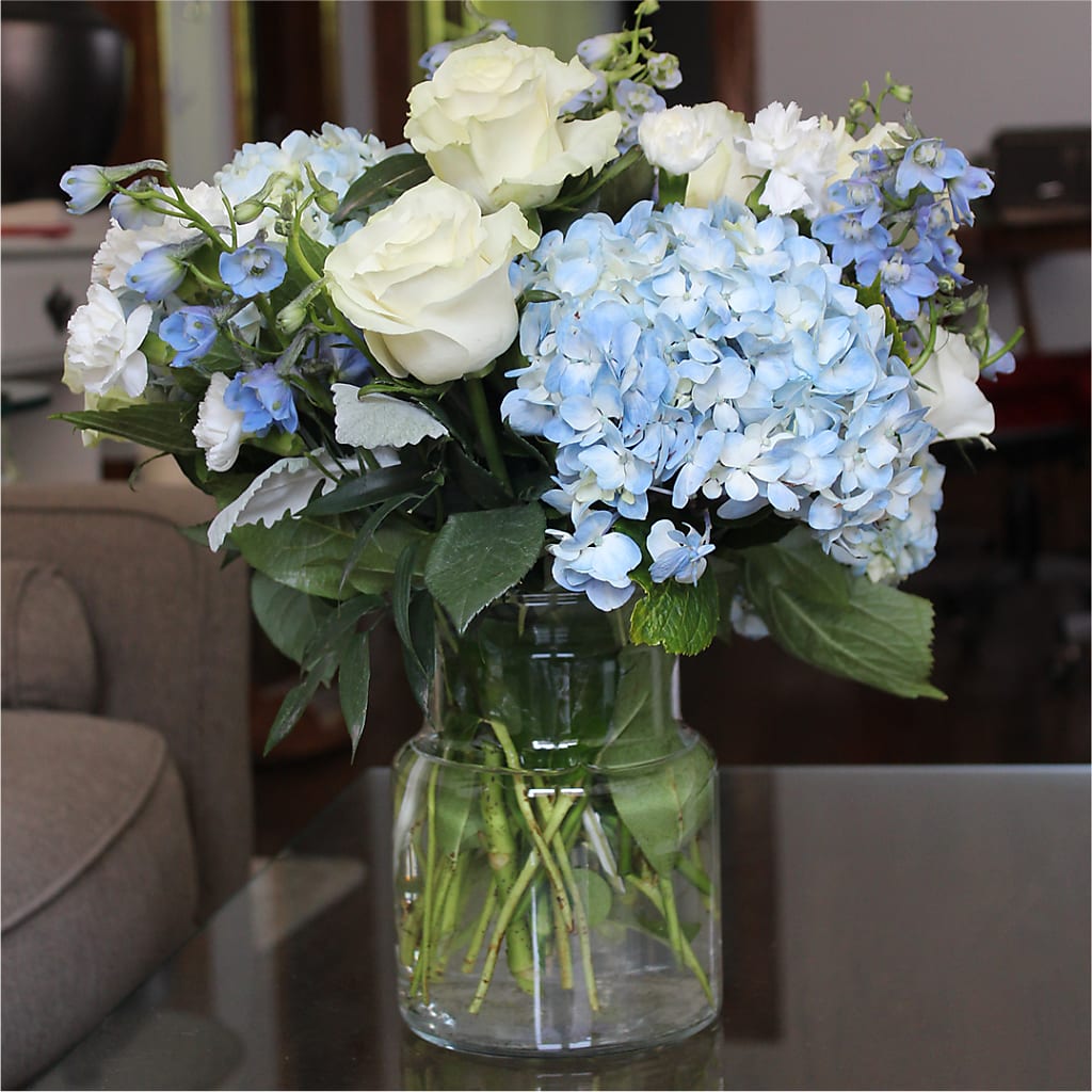 Clear Skies Bouquet –  Illusion Flower Shop, Houston TX