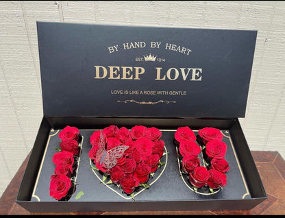 I love you box –  Illusion Flower Shop, Houston TX