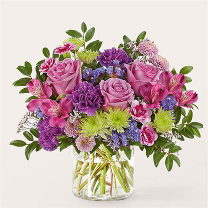 Glass Half Full Bouquet –  Illusion Flower Shop, Houston TX