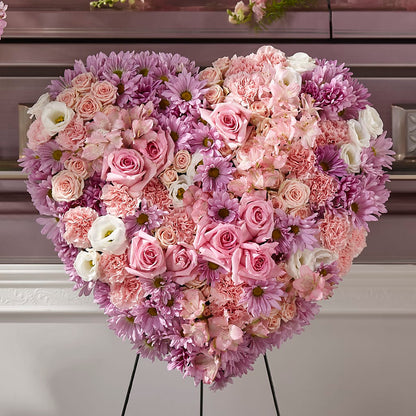 Heaven's Light Heart –  Illusion Flower Shop, Houston TX