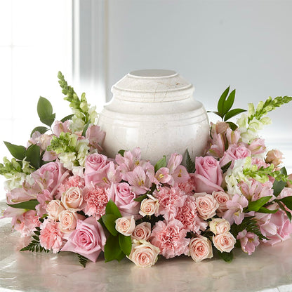 Blooms of Hope Cremation Adornment –  Illusion Flower Shop, Houston TX