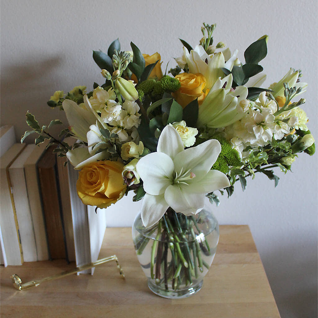 Hope & Serenity Bouquet –  Illusion Flower Shop, Houston TX