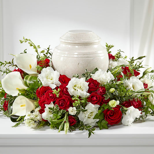 In My Memories Cremation Adornment –  Illusion Flower Shop, Houston TX