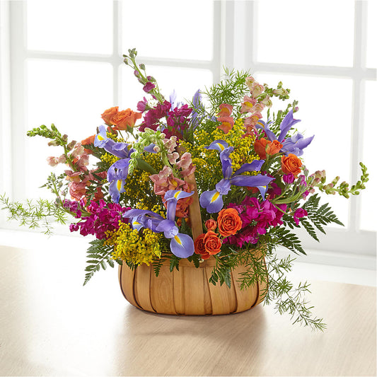Garden of Life Basket –  Illusion Flower Shop, Houston TX