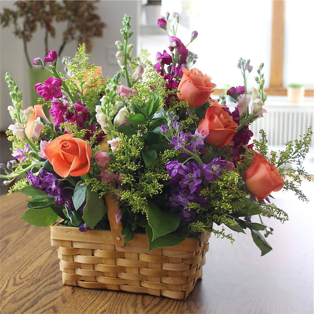 Garden of Life Basket –  Illusion Flower Shop, Houston TX