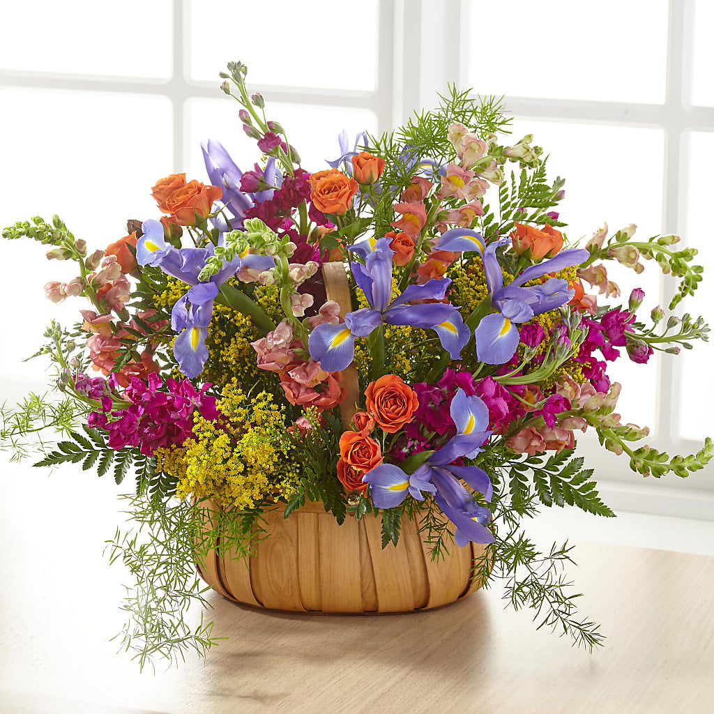 Garden of Life Basket –  Illusion Flower Shop, Houston TX