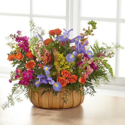 Garden of Life Basket –  Illusion Flower Shop, Houston TX