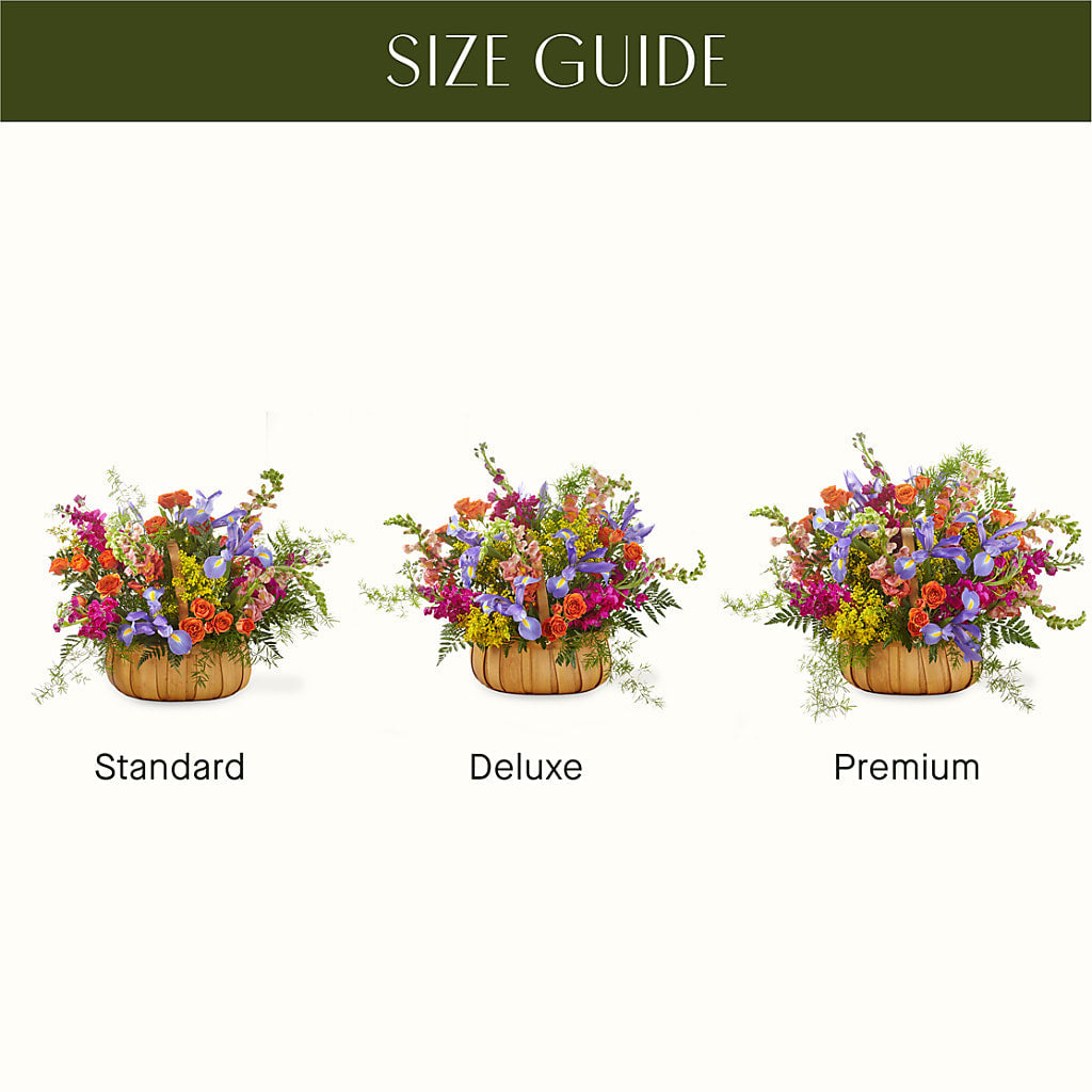Garden of Life Basket –  Illusion Flower Shop, Houston TX