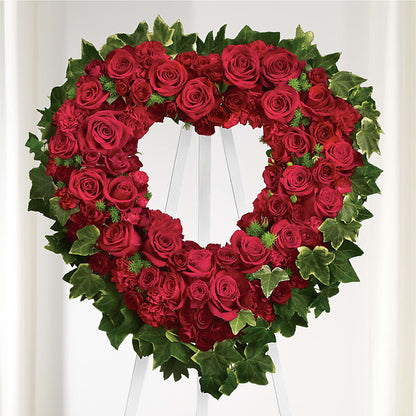 Wholehearted Standing Spray –  Illusion Flower Shop, Houston TX